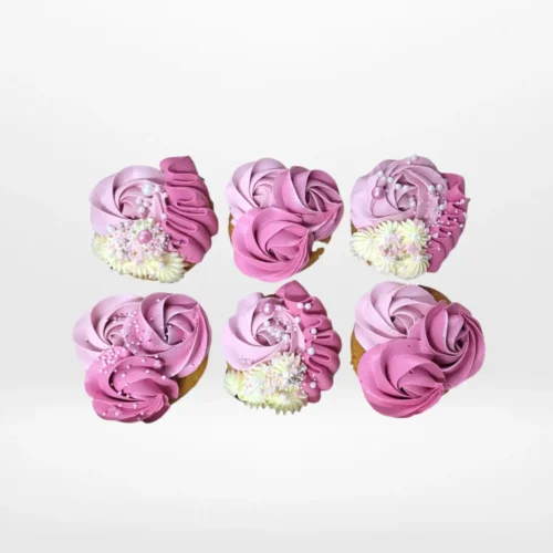 Lilac Cupcakes by The Cravery, elegant purple cupcakes handcrafted and freshly baked in Birmingham.