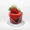 Marble Buttercream Cake with elegant swirl design from Cake Solihull