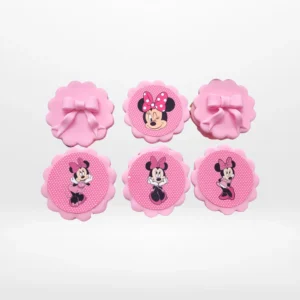 Minnie Cupcakes by The Cravery, handcrafted Disney-themed cupcakes with edible Minnie Mouse toppers, freshly baked in Birmingham.