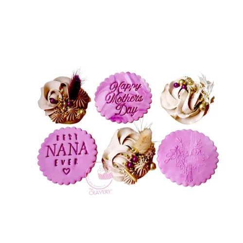 Cute Mothers Day Cupcakes by The Cravery, handcrafted floral cupcakes in Sutton Coldfield.