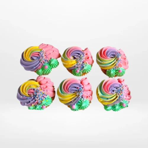 Neon Cupcakes by The Cravery, vibrant handcrafted cupcakes in bright colours, freshly baked in Birmingham.