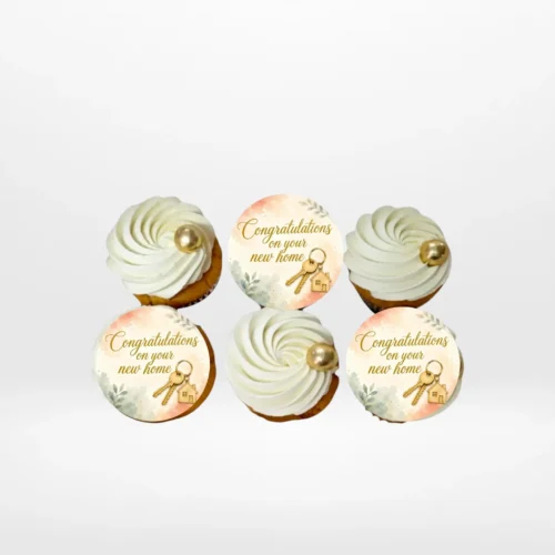 New Home Cupcakes by The Cravery – handcrafted cupcakes available for cupcake delivery in Birmingham.