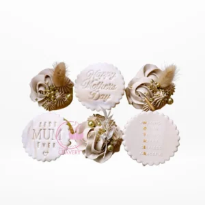Mothers Day Cupcakes Delivered by The Cravery, handcrafted floral cupcakes available in Birmingham.