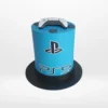 PS5 Birthday Cake with controller topper from The Cravery Cake Shop Handsworth.