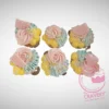 Pastel Cupcakes by The Cravery, handcrafted cupcakes in soft pastel colours, freshly baked in Walsall.