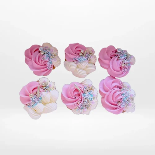 Pastel Cupcakes by The Cravery, handcrafted cupcakes in soft pastel colours, freshly baked in Walsall.