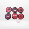 Spiderman Cupcakes by The Cravery, handcrafted cupcakes with edible Spiderman prints, freshly baked in Birmingham.