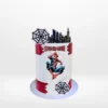 Spiderman Man Cake by The Cravery – handcrafted superhero cake from our cake shop in Handsworth.