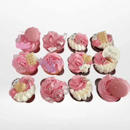 Sweet Sixteen Cupcakes by The Cravery, handcrafted cupcakes for 16th birthday celebrations in Solihull.