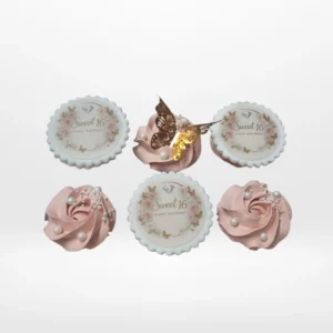 Sweet Sixteen Cupcakes by The Cravery, handcrafted cupcakes for 16th birthday celebrations in Solihull.