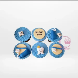 Themed Cupcakes by The Cravery, custom-designed cupcakes with creative decorations, freshly baked in Birmingham.