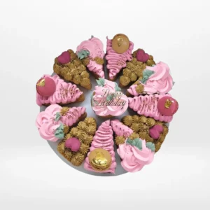 Cake Pizza Birthday by The Cravery, creative pizza birthday cake from birthday cakes Birmingham.