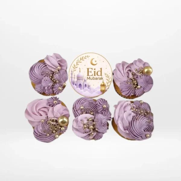 Cupcakes Eid by The Cravery, handcrafted festive cupcakes in Solihull.