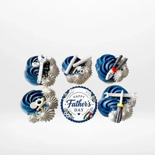 Dad Cupcakes by The Cravery, handcrafted Birmingham cupcakes for Father’s Day.