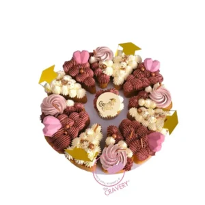 Graduation Cake Pizza by The Cravery, creative cake pizza cake from cake shop Birmingham.