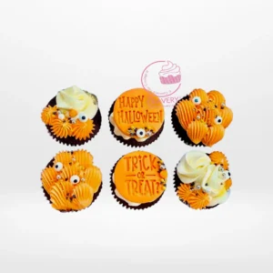 Halloween Cupcake Ideas by The Cravery, spooky themed cupcakes available with cupcake delivery in Birmingham.