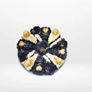 Pizza Cakes Pizza Black by The Cravery, bold pizza birthday cake from birthday cakes Birmingham.