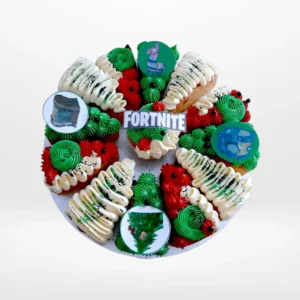 Pizza Cake with Fortnite by The Cravery, creative cake pizza cake from cake shop Birmingham.