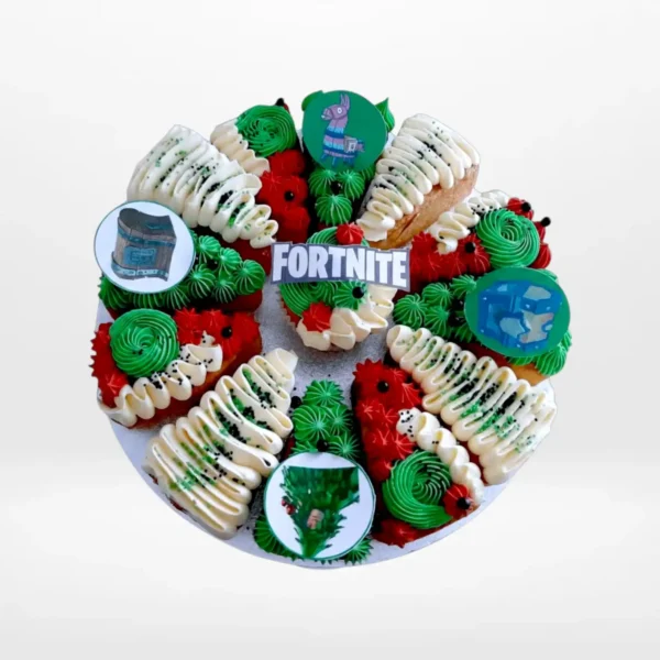 Pizza Cake with Fortnite by The Cravery, creative cake pizza cake from cake shop Birmingham.