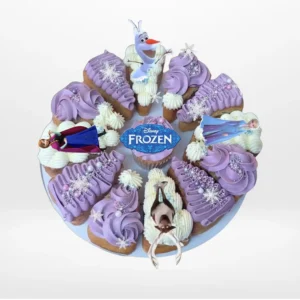 Pizza Cake in Frozen Theme by The Cravery magical pizza birthday cake from birthday cakes Birmingham.