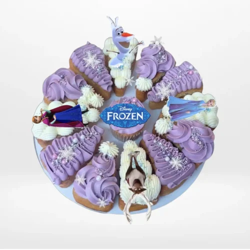 Pizza Cake in Frozen Theme by The Cravery magical pizza birthday cake from birthday cakes Birmingham.