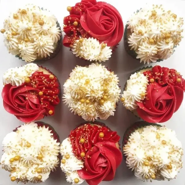 Wedding Cupcakes by The Cravery, elegant handcrafted cupcakes in Birmingham.