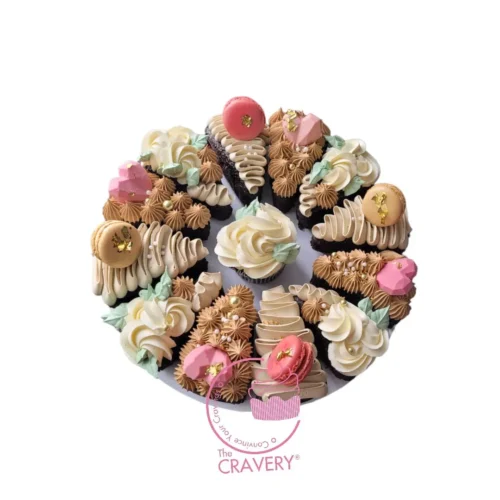 Chocolate Cake Pizza by The Cravery, chocolate pizza-style cake from cake shop Birmingham.