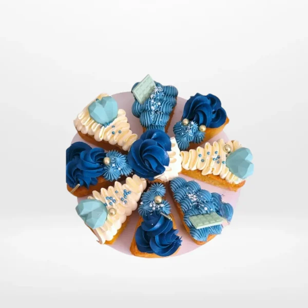 Happy Birthday Pizza Cake by The Cravery, creative pizza-style birthday cake from cake shop Birmingham.