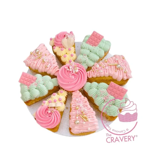 Pizza and Cake by The Cravery, creative pizza birthday cake from birthday cakes Birmingham.