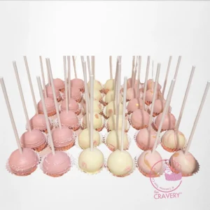 Cake pop cake featuring decorated cake pops arranged on a themed cake from a cake shop in Solihull.