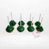 Christmas themed cake pops with festive decorations handcrafted by cake makers in Sutton Coldfield.