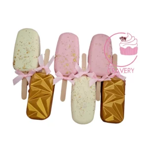 Mini cakesicle cake treats handcrafted in Birmingham.