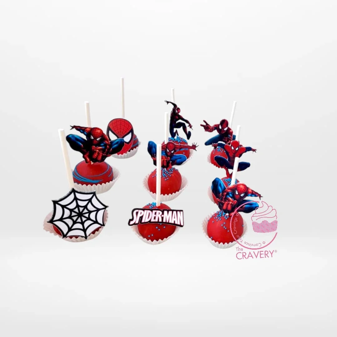 thumbnail image 2 of FunBakery Edible Spider Web Cake Topper – Multicolored Party Decoration For Birthday & Cupcakes 2 of 6