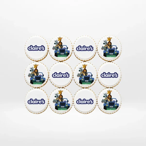 Cupcakes Branded with Edible image