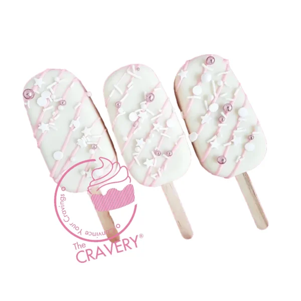 Elegant Wedding Cakesicles handcrafted for celebrations in Birmingham