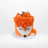 Fox themed cake with cute design and detailed decoration handcrafted in Birmingham.