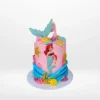 Ariel cake with underwater decorations from Cake Shop Birmingham.