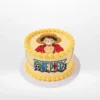 Birthday Cake One Piece with edible print and buttercream piping from Cake Shop Birmingham.