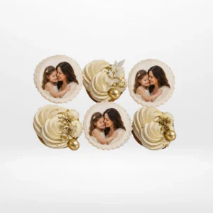 Cupcake pictures featuring beautifully decorated cupcakes with smooth buttercream and creative designs made in Birmingham.