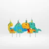 Dino candles for dinosaur-themed birthday cakes in Birmingham.