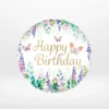 Flower balloon with elegant floral-themed design from Cake Shop Birmingham.