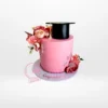 Graduation Pink Cake with elegant decorations from Cake Shop Walsall.