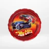 Hot Wheels balloon with colourful racing-themed design from Cake Shop Dudley.