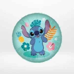 Lilo and Stitch balloon with colourful tropical-themed design from Cake Shop Birmingham.