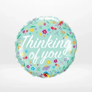 Thinking of You Balloon designed to add a thoughtful and caring touch to gifts, celebrations, and meaningful surprises in Solihull.