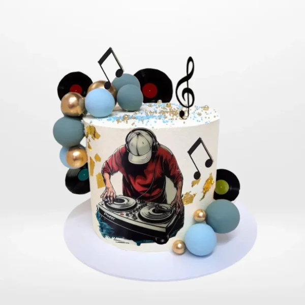 Handcrafted DJ Cake from Cake Shop Birmingham City Centre