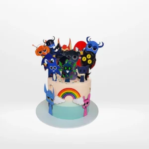 Handcrafted Sprunki Theme Cake from the best bakery Birmingham